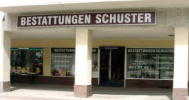 Bestattungen Schuster Berlin Ladengeschäft 